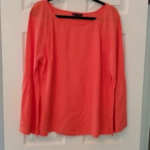 BR Orange Belle Sleeved Blouse - M